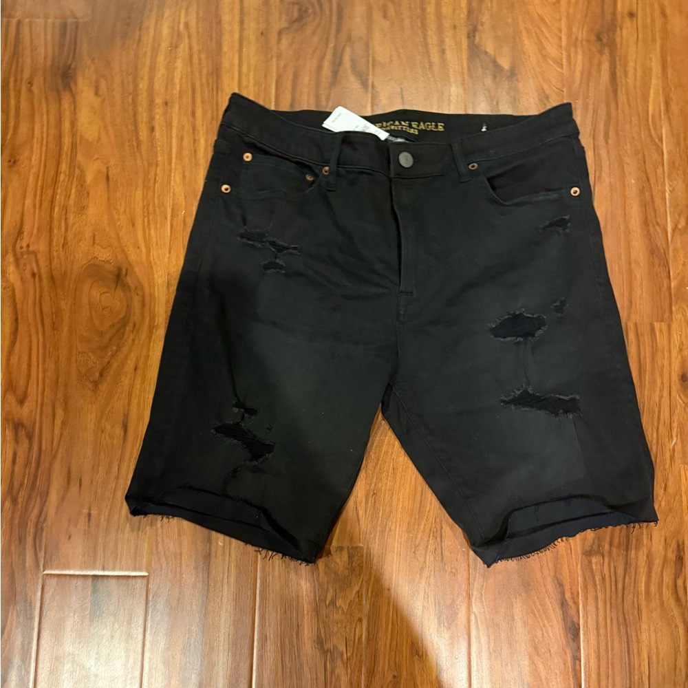Men’s American Eagle Outfitters Black Jean Shorts
